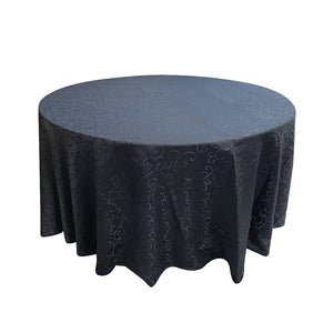 Nappe ronde 120'' motif Jacquard (305 cm)