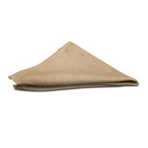 Serviette de table en jute 18'' x 18'' (paquet de 12)