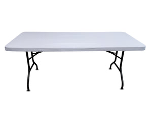 Dessus de table spandex pour table rectangulaire 6'