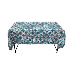 Nappe 58'' x 78'' avec motifs Castel (147 cm x 198 cm)