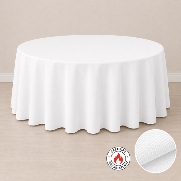 Nappe ronde ignifuge 120'' (305 cm)