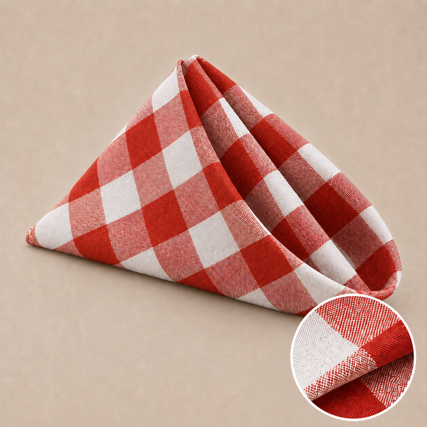 Serviette de table 15.7'' x 15.7'' (lot de 50)