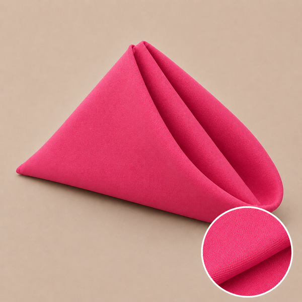 Serviette de table 20'' x 20'' (paquet de 12)