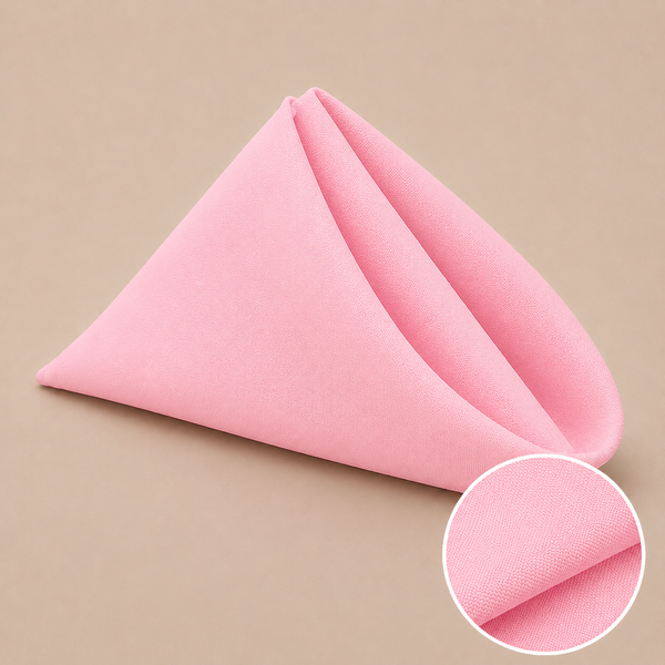 Serviette de table 20'' x 20'' (paquet de 12)