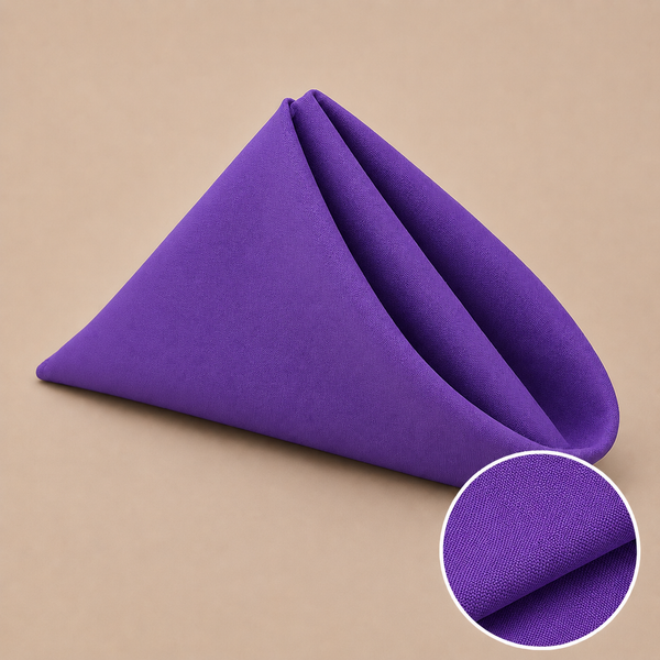 Serviette de table 17'' x 17'' (paquet de 10)
