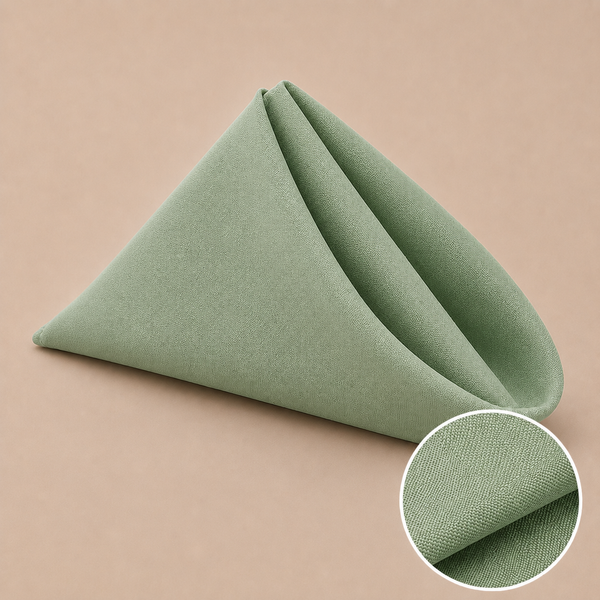 Serviette de table 20'' x 20'' (paquet de 12)