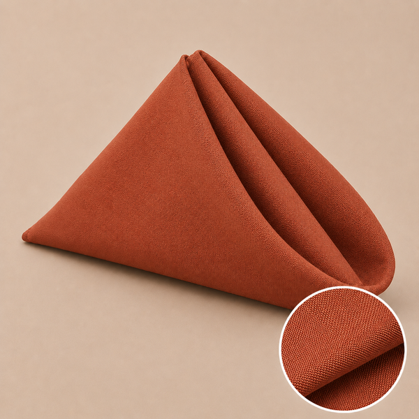Serviette de table 20'' x 20'' (paquet de 12)