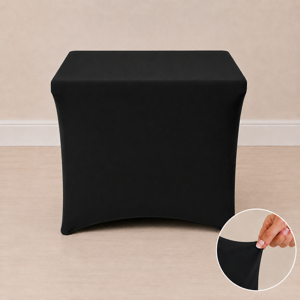Nappe spandex 36'' x 36'' x 30'' pour table carrée