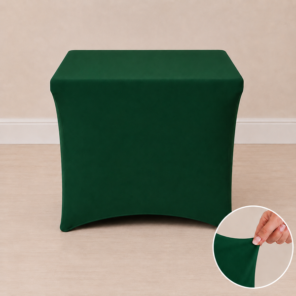 Nappe spandex 30'' x 30'' x 30'' pour table carrée