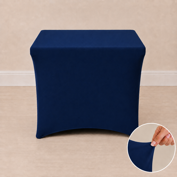 Nappe spandex 36'' x 36'' x 30'' pour table carrée