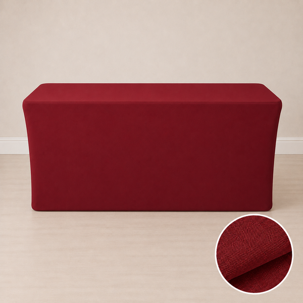 Nappe ajustée 6' (tissu régulier)