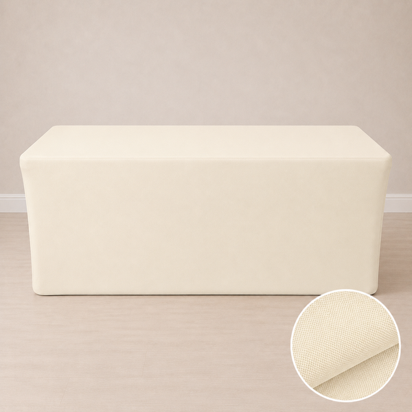 Nappe ajustée 6' (tissu régulier)