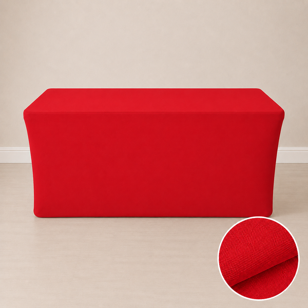 Nappe ajustée 6' (tissu régulier)