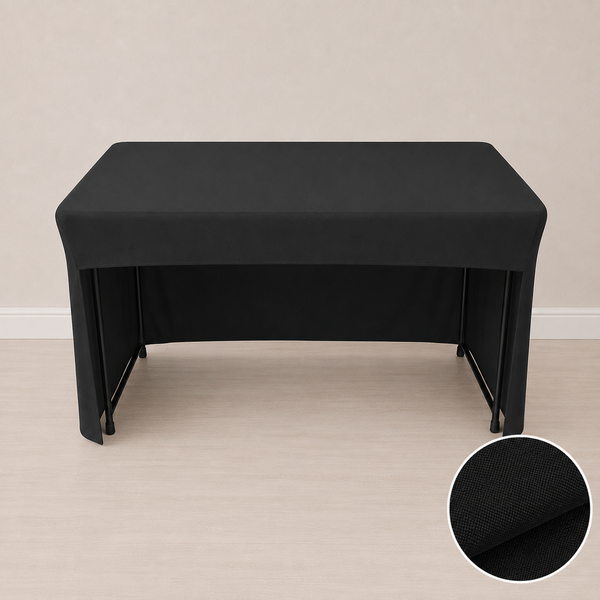 Nappe ajustée 4' avec ouverture arrière (tissu régulier)