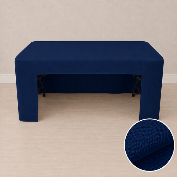 Nappe ajustée 6' avec ouverture arrière (tissu régulier)