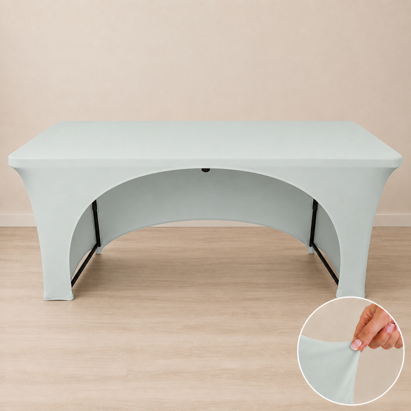 Nappe 6' spandex avec ouverture arrière