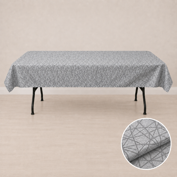 Nappe 54'' x 80'' motif crystal (137 cm x 203 cm)
