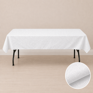 Nappe 54'' x 80'' motif crystal (137 cm x 203 cm)