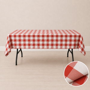 Nappe à carreaux 54'' x 96'' (137 cm x 244 cm)