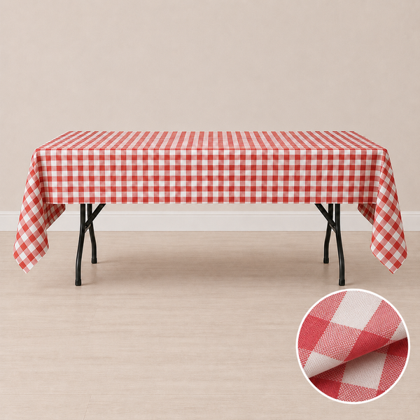 Nappe à carreaux 54'' x 120'' (137 cm x 305 cm)