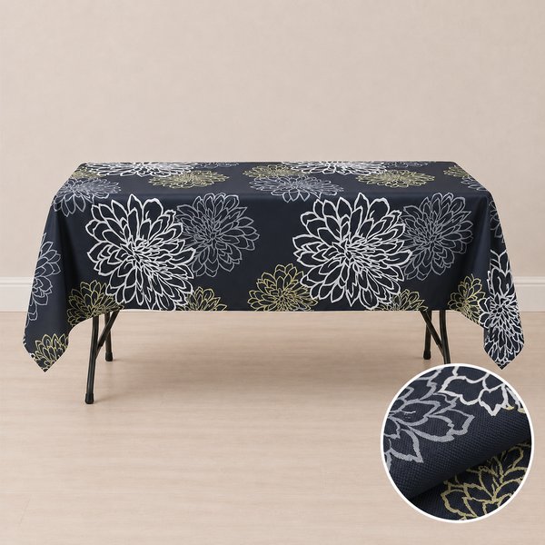 Nappe 58'' x 108'' avec motifs Cléo (147 cm x 274 cm)