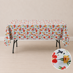 Nappe 58'' x 78'' avec motifs Joy (147 cm x 198 cm)