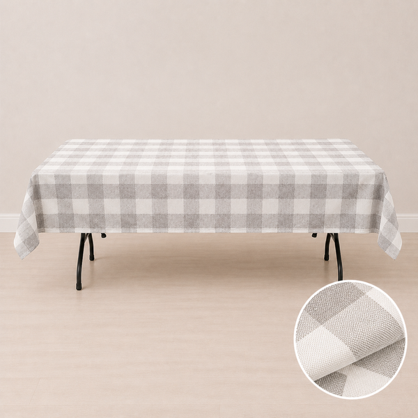 Nappe à carreaux 58'' x 94'' (147 cm x 239 cm)