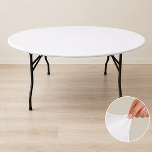 Dessus de table spandex pour table ronde de 5'