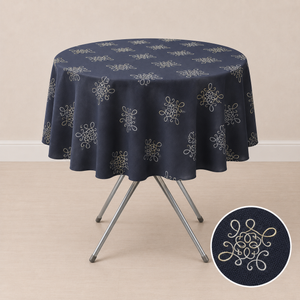 Nappe ronde 60'' à motifs lani (152 cm)