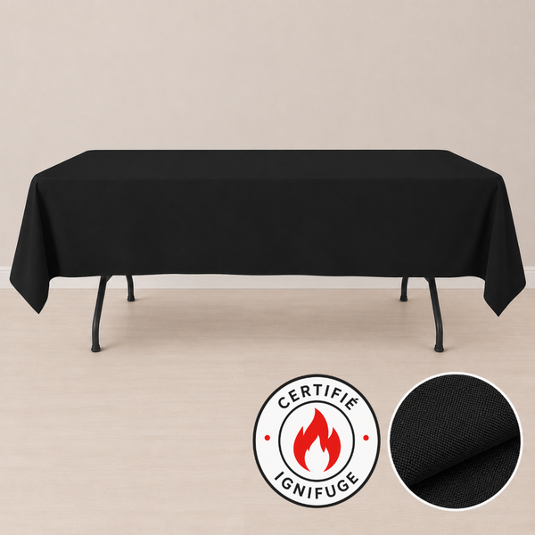 Nappe ignifuge 60'' x 102'' (152 cm x 259 cm)