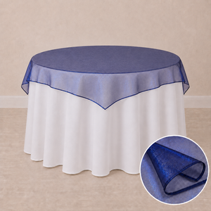 Nappe organza 60'' x 60'' (152 cm x 152 cm)