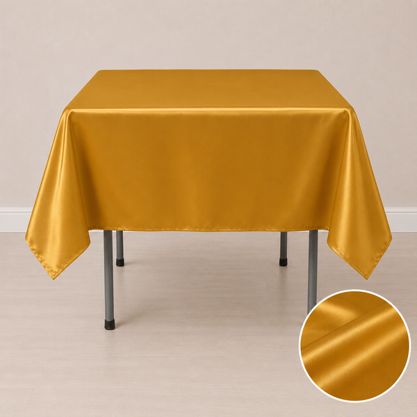 Nappe satinée 60'' x 60'' (152 cm x 152 cm)