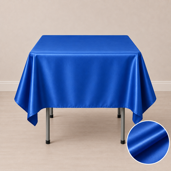 Nappe satinée 60'' x 60'' (152 cm x 152 cm)