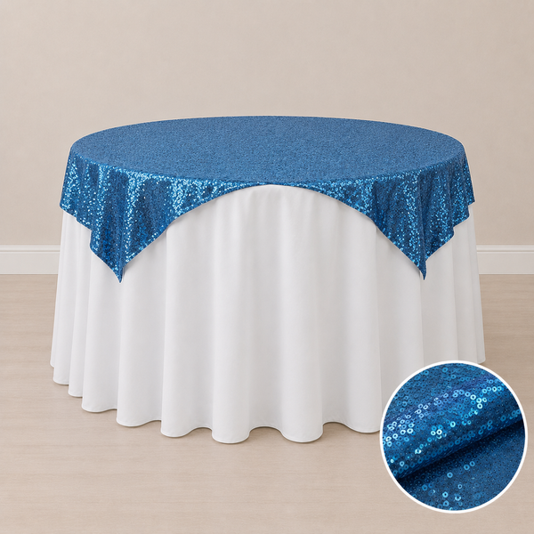 Nappe à paillettes 60'' x 60'' (152 cm x 152 cm)