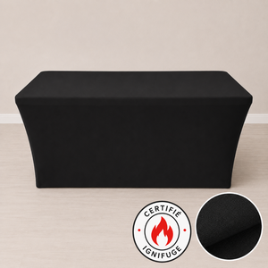 Nappe ajustée ignifuge 6'