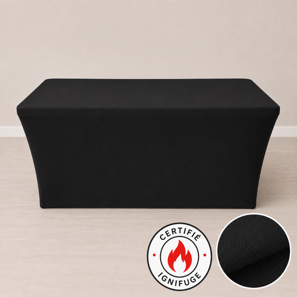 Nappe ajustée ignifuge 6'