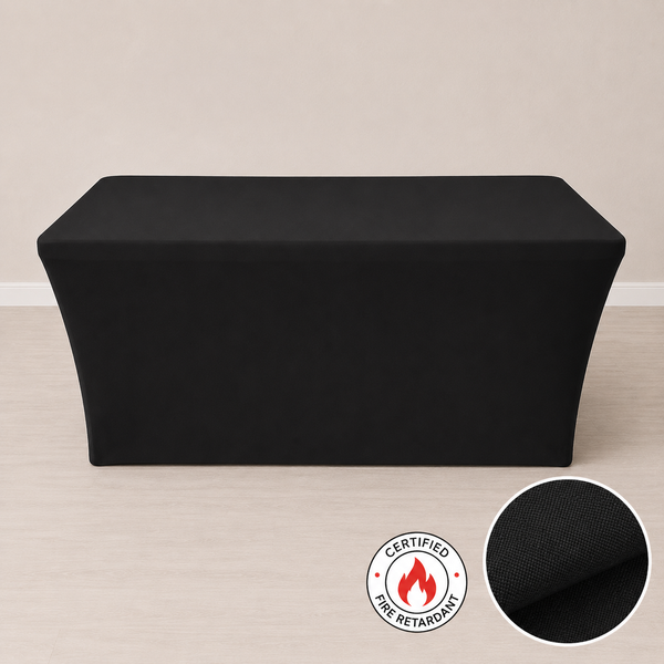 Nappe ajustée ignifuge 6'