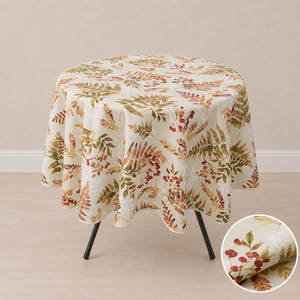 Nappe ronde 70’’ avec motifs Folha (178 cm)