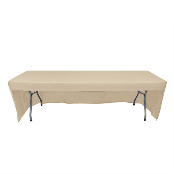 Nappe ajustée 8' avec ouverture arrière (tissu régulier)