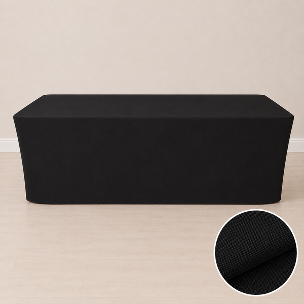 Nappe ajustée 8' (tissu régulier)
