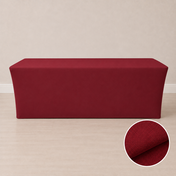 Nappe ajustée 8' (tissu régulier)