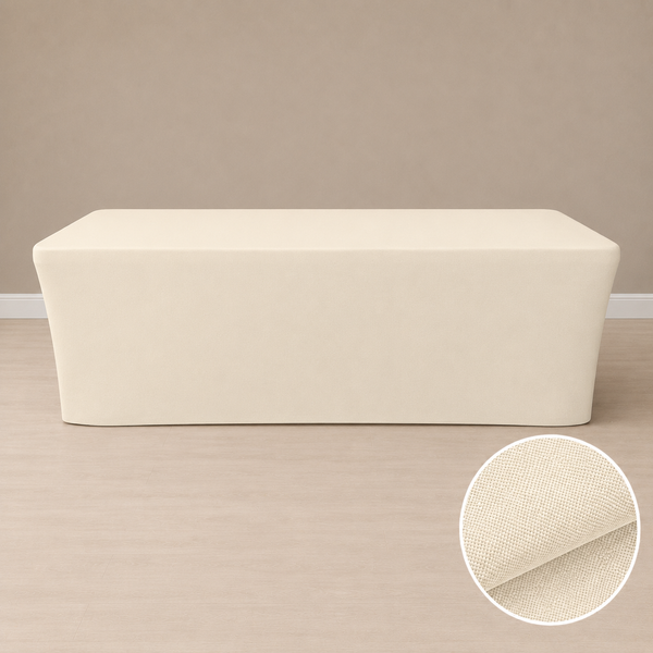 Nappe ajustée 8' (tissu régulier)