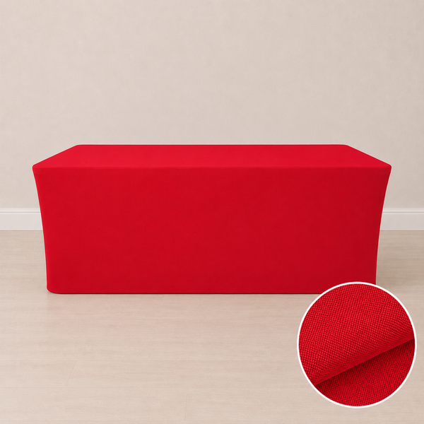 Nappe ajustée 8' (tissu régulier)