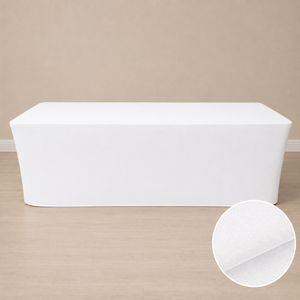 Nappe ajustée 8' (tissu régulier)