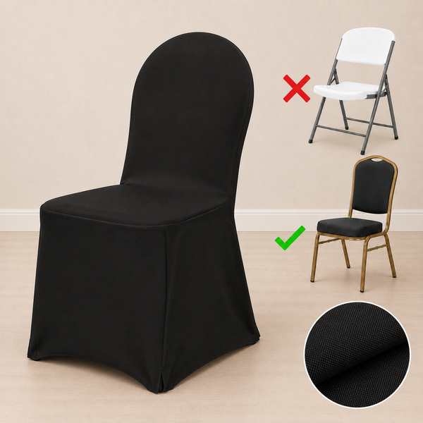 Housse de chaise à banquet