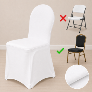 Housse de chaise à banquet