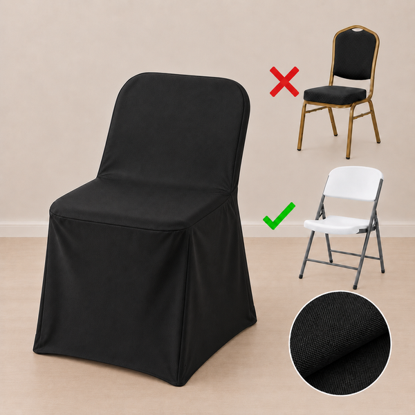 Housse de chaise pliante