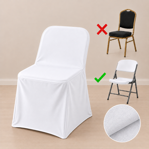 Housse de chaise pliante