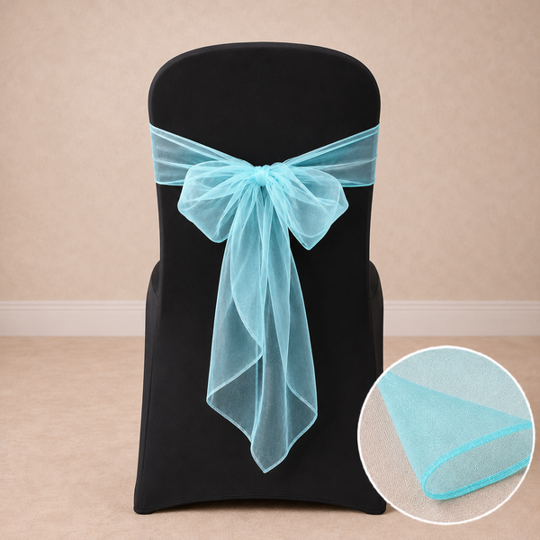 Boucle organza (10 par paquet)