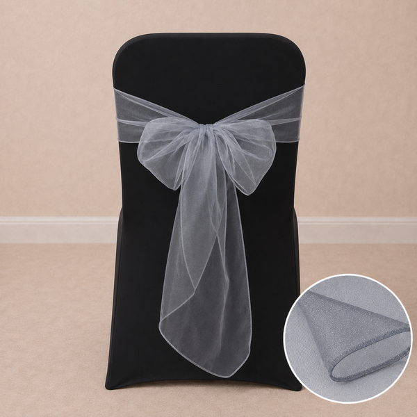 Boucle organza (10 par paquet)